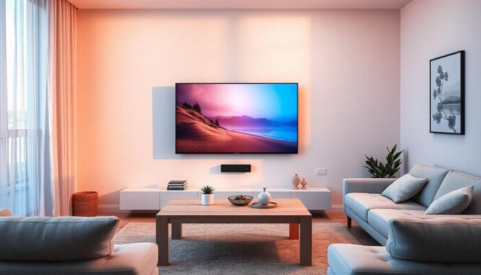 smart tv cu comanda vocala